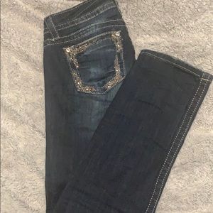 Miss me jeans easy skinny mid rise